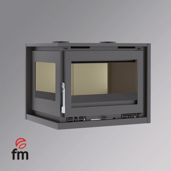 Insertable de Leña Esquina IT-182 IK – FM Calefacción - Imagen 4