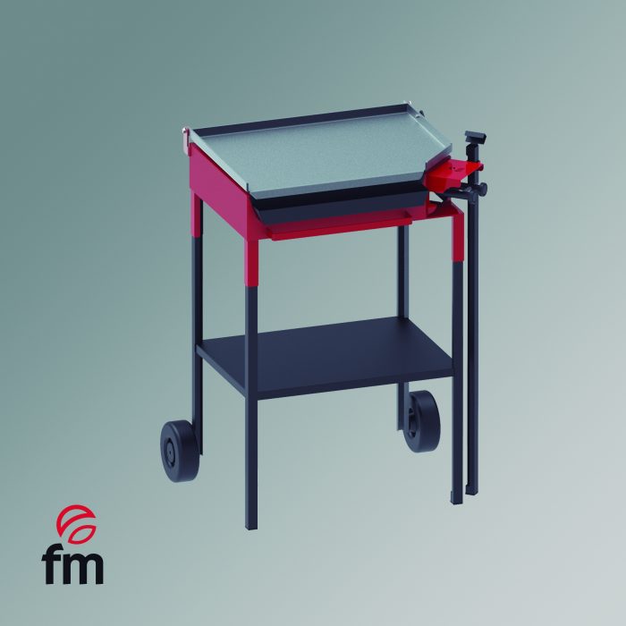 planllero PL-45 ECO con plancha metálica y quemador de gas
